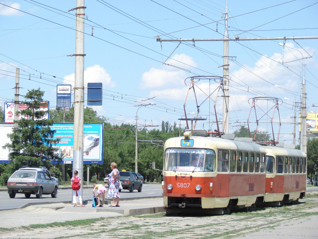 Volgograd, Tatra T3SU Br. 5807