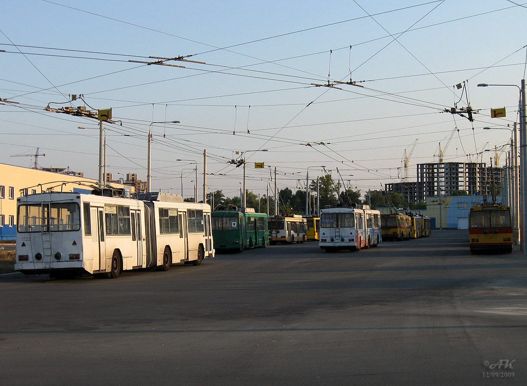 Киев — Троллейбусные депо: 1. Новая территория на ул. Максимовича