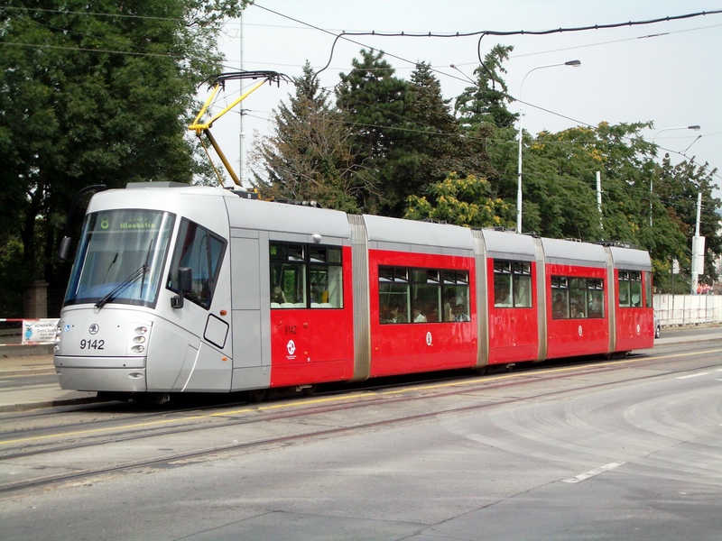 Prága, Škoda 14T Elektra — 9142