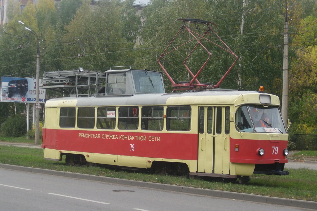 Ижевск, Tatra T3SU (двухдверная) № 79