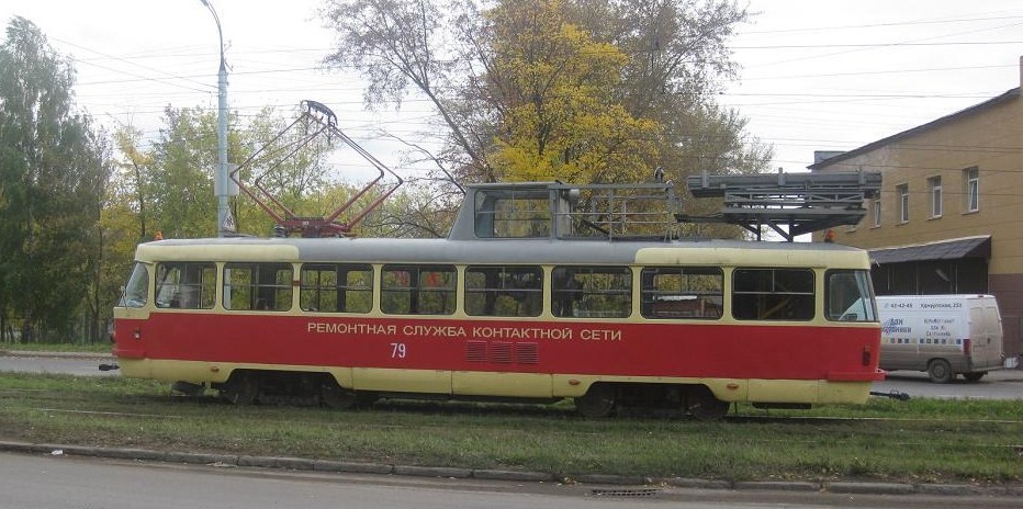 Ижевск, Tatra T3SU (двухдверная) № 79