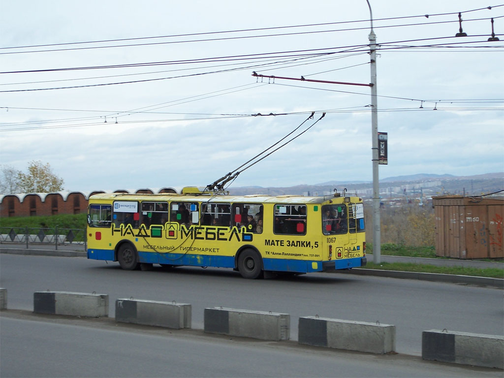 Красноярск, ЗиУ-682Г-016 (018) № 1067
