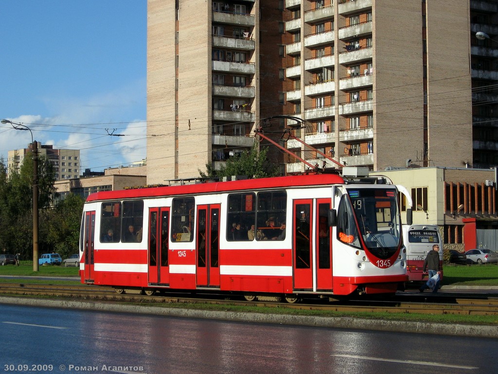 Санкт-Петербург, 71-134А (ЛМ-99АВН) № 1345