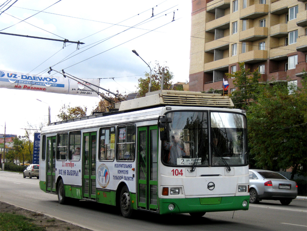 Тула, ЛиАЗ-5280 (ВЗТМ) № 104