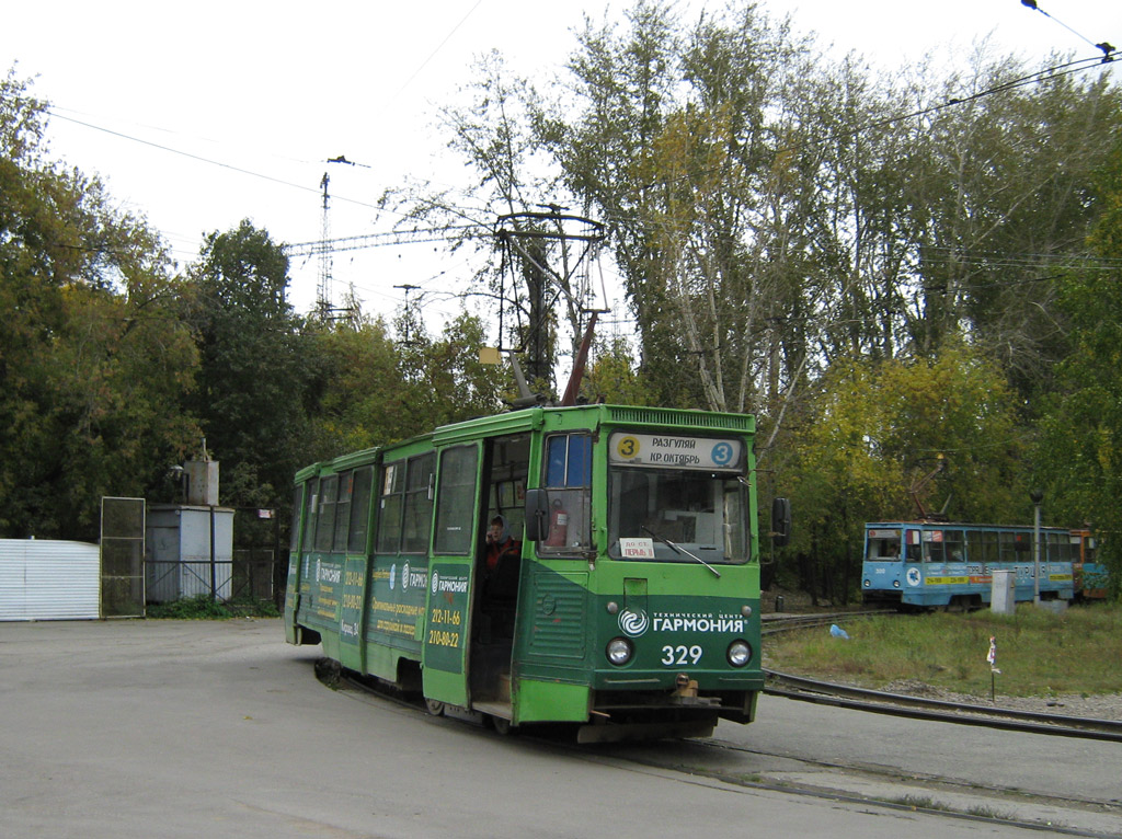 Пермь, 71-605 (КТМ-5М3) № 329