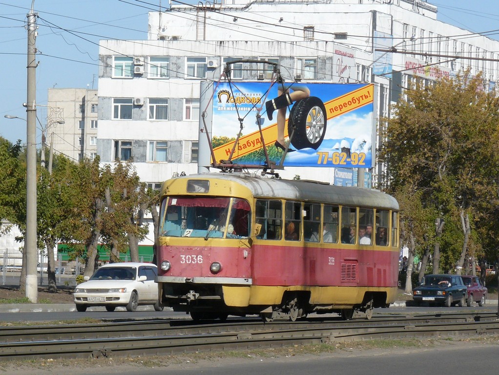 Барнаул, Tatra T3SU № 3036