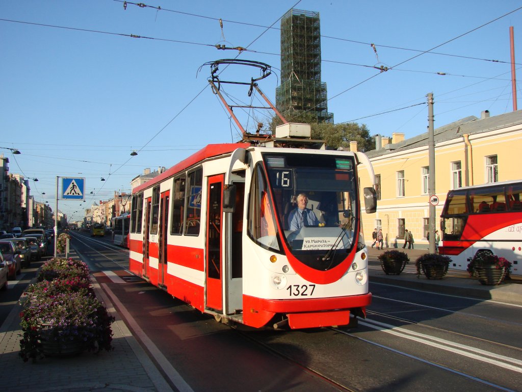 Санкт-Петербург, 71-134А (ЛМ-99АВН) № 1327 Санкт-Петербург, 71-134А (ЛМ-99АВН) № 1327