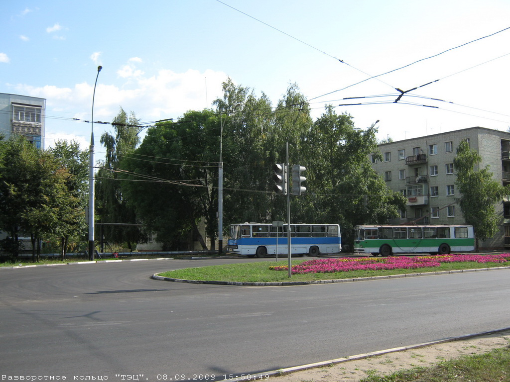 Тамбов — Троллейбусные линии и разворотные кольца