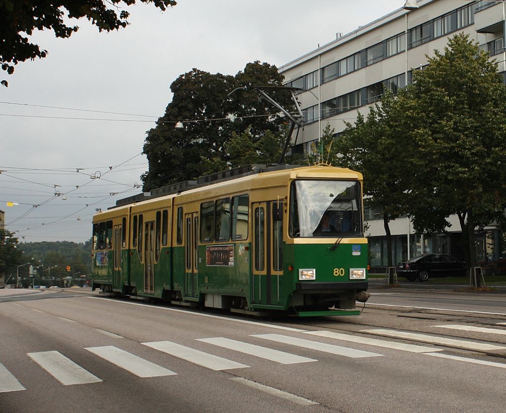 Хельсинки — Эспоо, Valmet MLNRV2 № 80