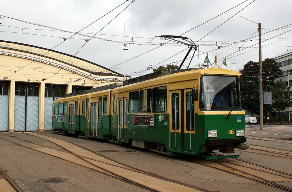 Helsingi — Espoo, Valmet MLNRV2 № 86