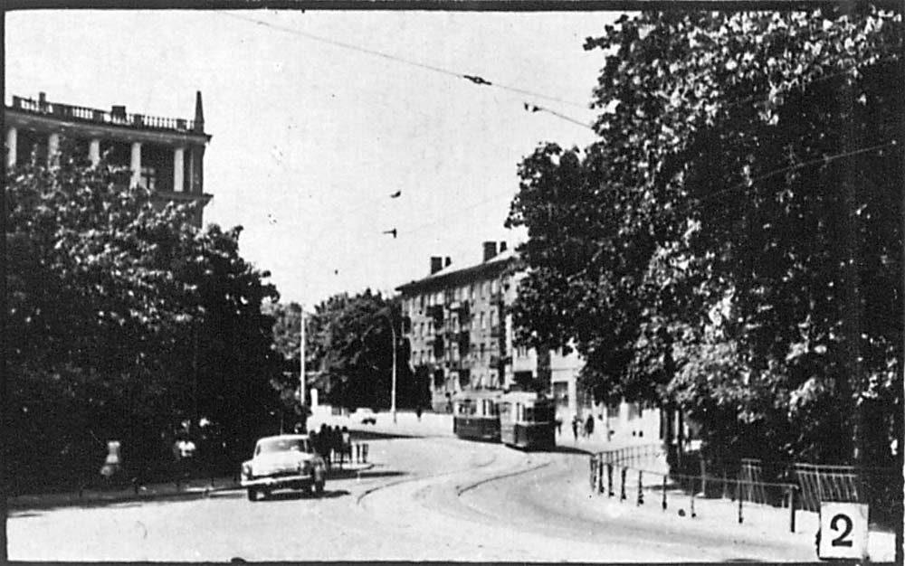 Калининград — Старые фото — Калининградский трамвай