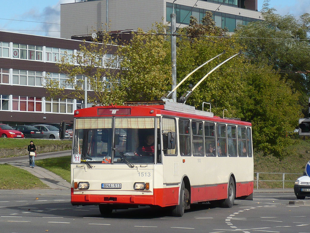 Вильнюс, Škoda 14Tr02/6 № 1513