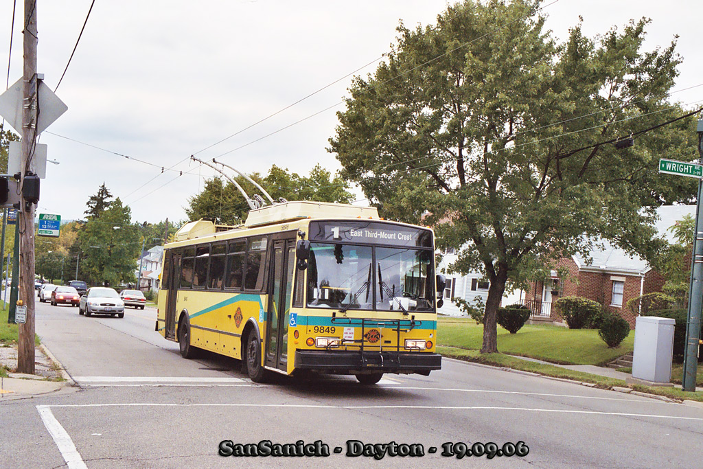 Дейтон, Škoda 14TrE2 № 9849