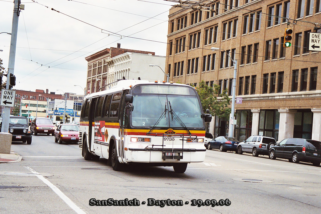 Дейтон — Разные фотографии — троллейбус