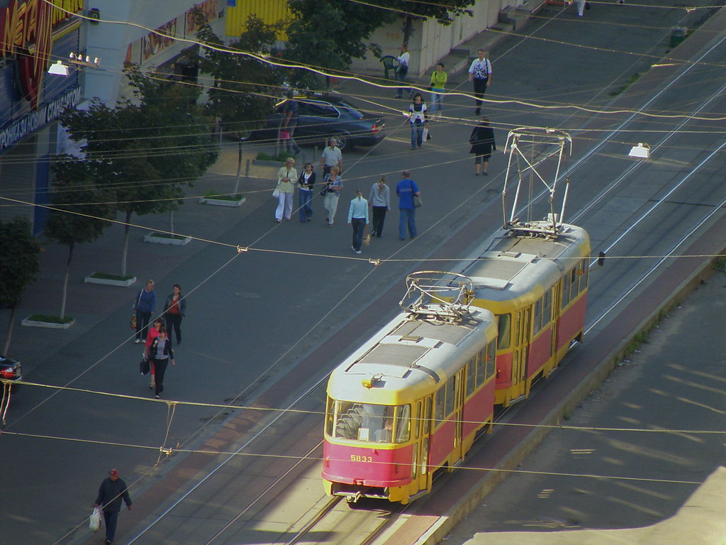 Киев, Tatra T3SU № 5833