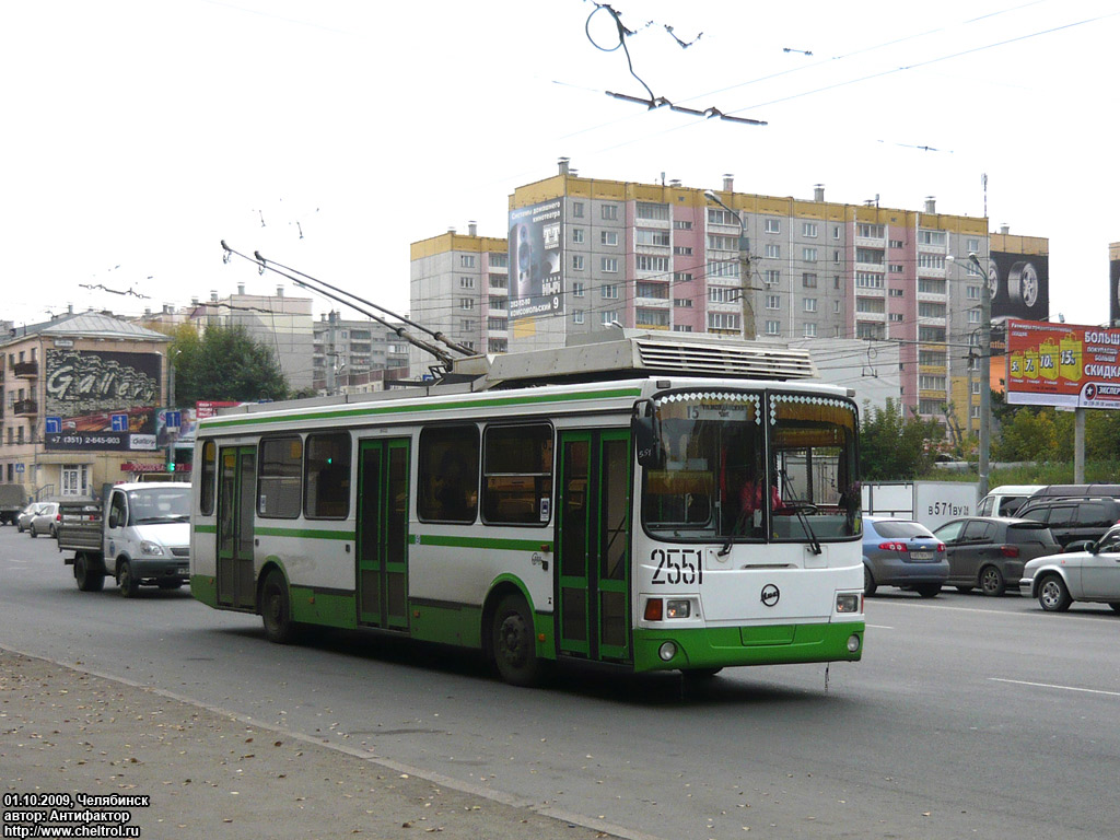 Челябинск, ЛиАЗ-5280 (ВЗТМ) № 2551