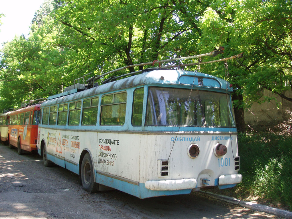 Крымский троллейбус, Škoda 9Tr15 № 1001