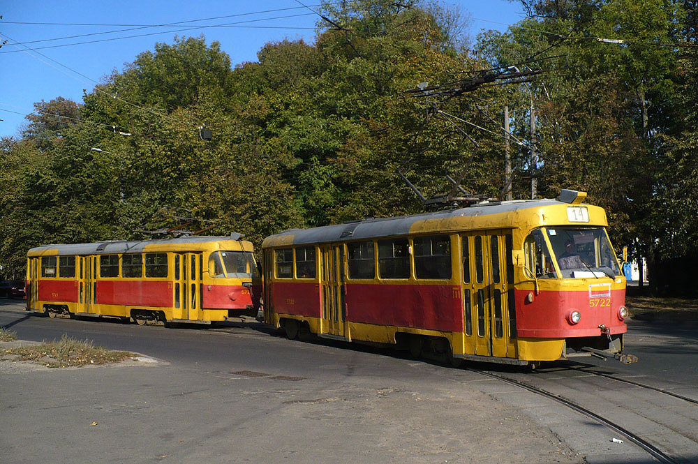 Киев, Tatra T3SU № 5722