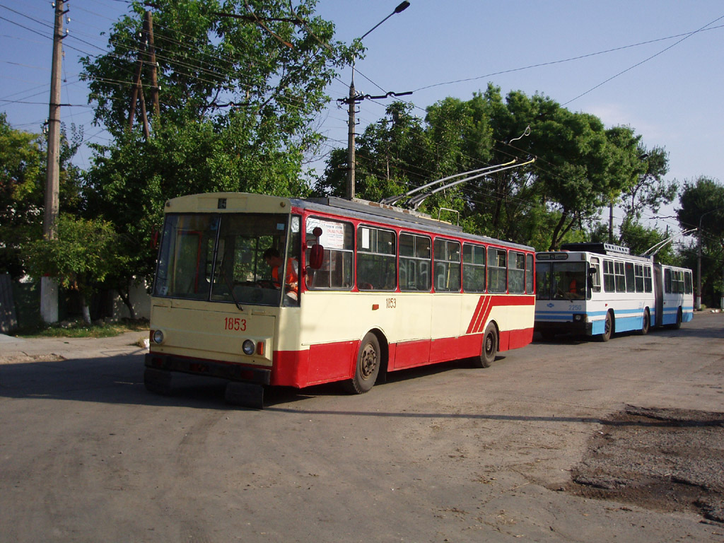 Крымский троллейбус, Škoda 14Tr02 № 1853