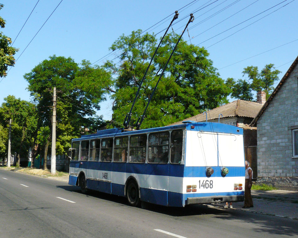Мариуполь, Škoda 14Tr89/6 № 1468