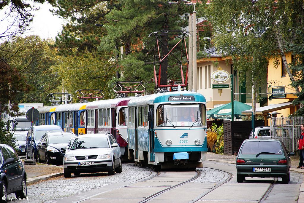 Лейпциг, Tatra T4D № 5032; Лейпциг — Слом трамвайних вагонов «Татра»