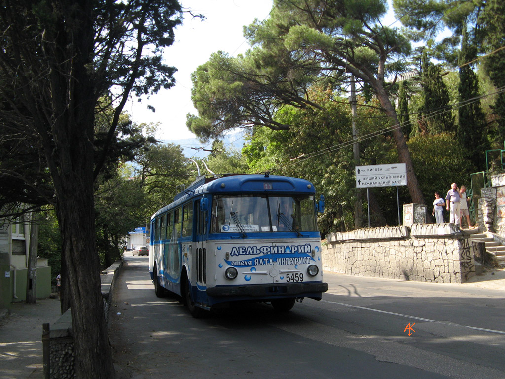 Крымский троллейбус, Škoda 9Tr18 № 5459