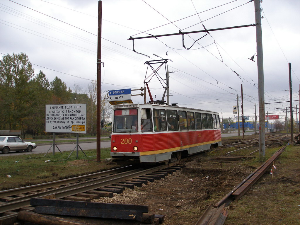 Ярославль, 71-605 (КТМ-5М3) № 200; Ярославль — Ремонты путей