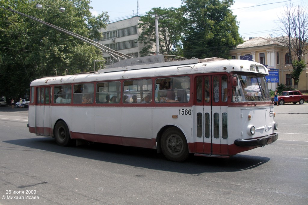 Крымский троллейбус, Škoda 9Tr21 № 1566