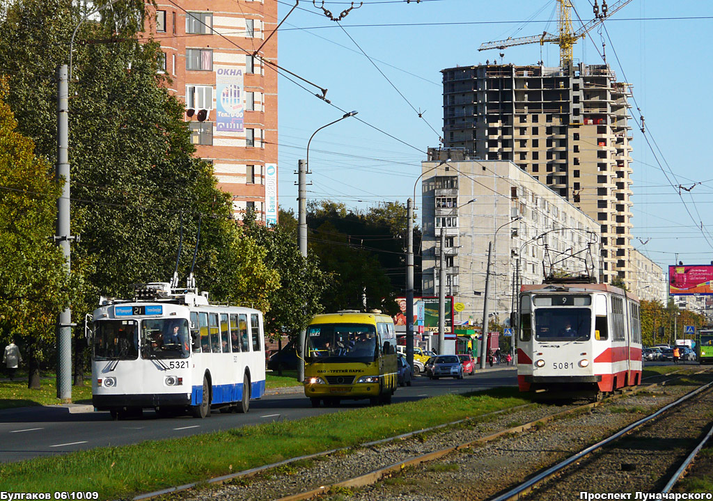 Saint-Petersburg, 71-147K (LVS-97K) č. 5081; Saint-Petersburg, ZiU-682G [G00] č. 5321