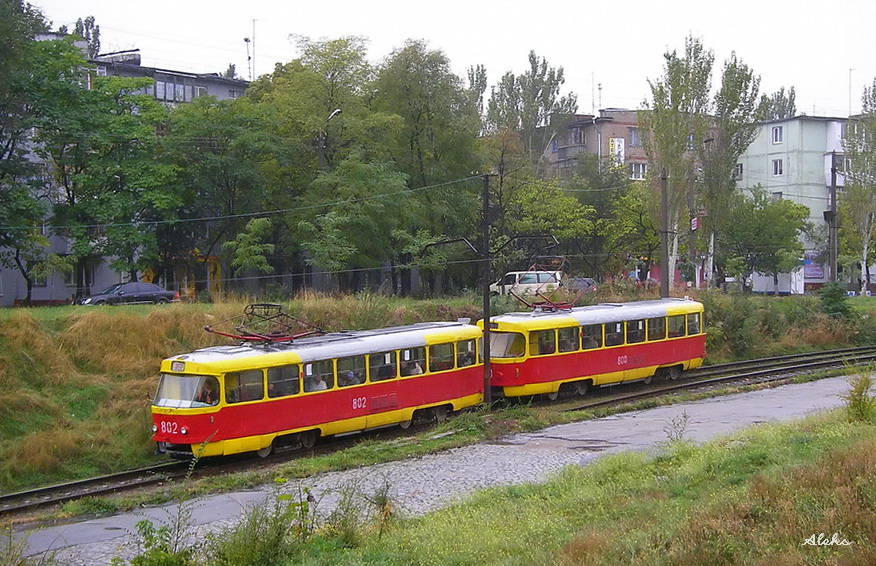 Запорожье, Tatra T3SU № 802