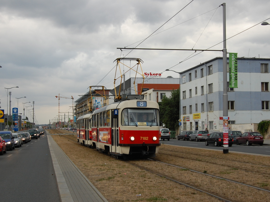 Прага, Tatra T3SUCS № 7182