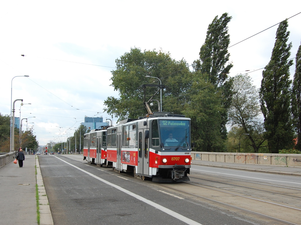 Прага, Tatra T6A5 № 8707
