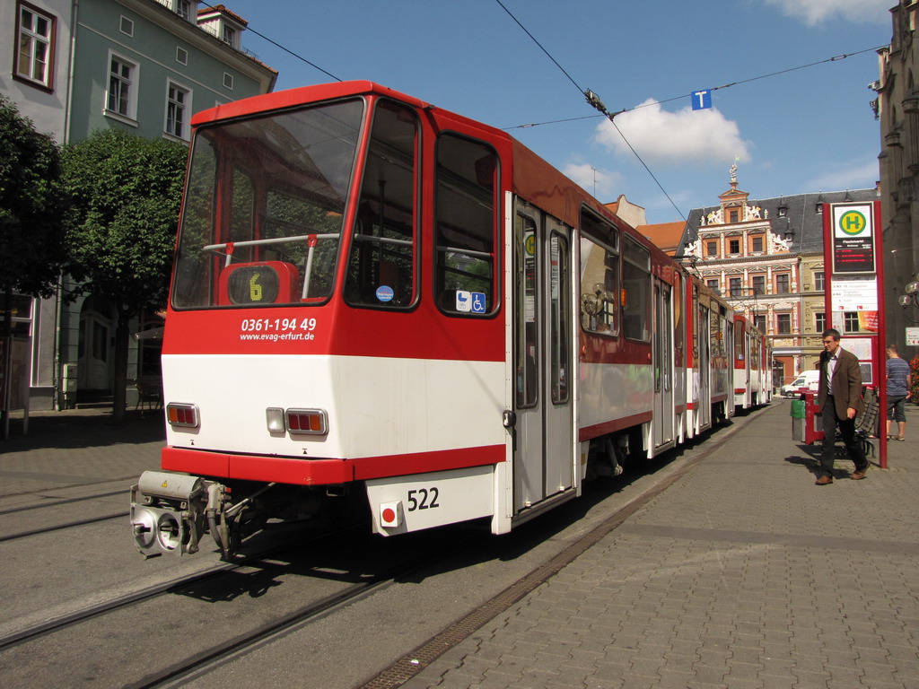 Эрфурт, Tatra KT4D № 522