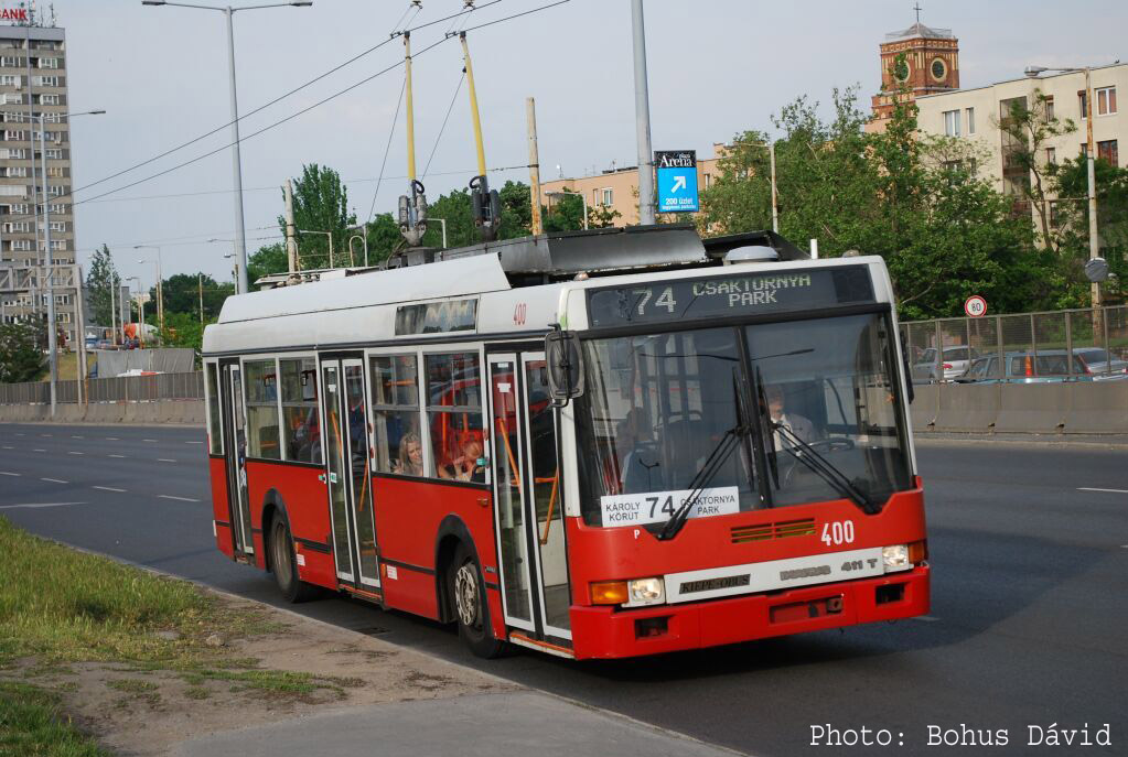 Будапешт, Ikarus 411T № 400