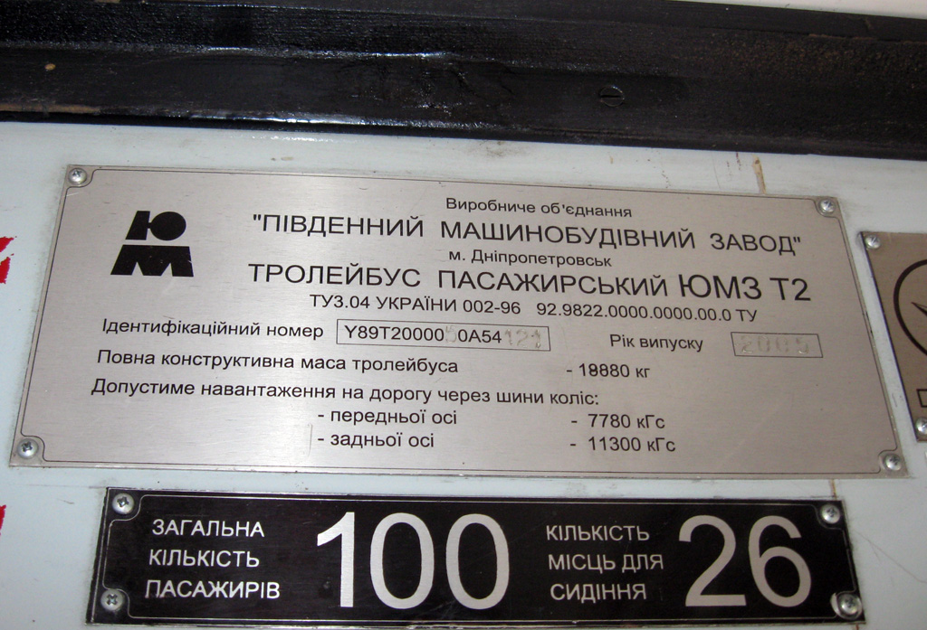 Кривой Рог, ЮМЗ Т2 № 647