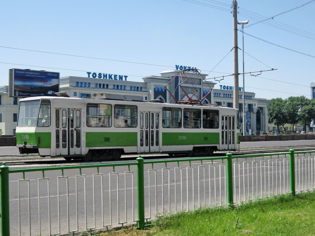 Tashkent, Tatra T6B5SU № 2706
