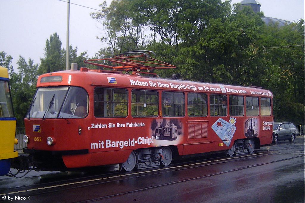 Leipzig, Tatra T4D Br. 1852
