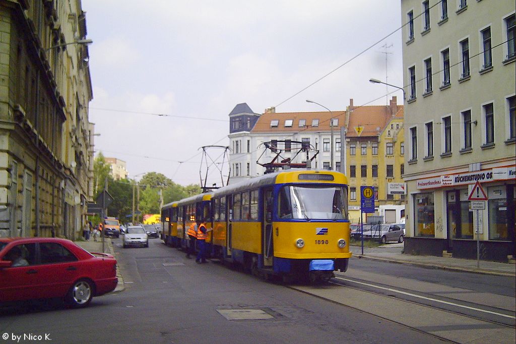 Leipzig, Tatra T4D № 1898