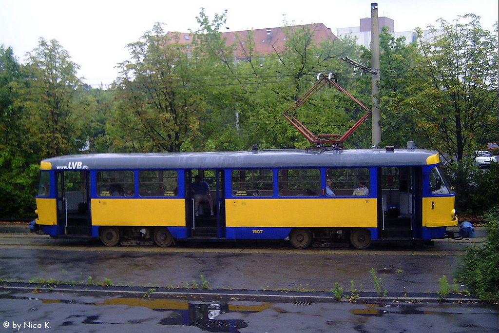 Лейпциг, Tatra T4D № 1907