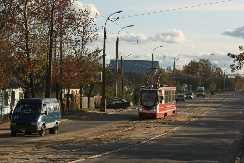 特维尔, 71-134A (LM-99AEN) # 172; 特维尔 — Streetcar lines: Moskovsky District (line to Yuzhny microdistrict)