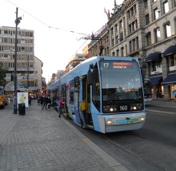 Осло, Ansaldo/Firema SL 95 № 160