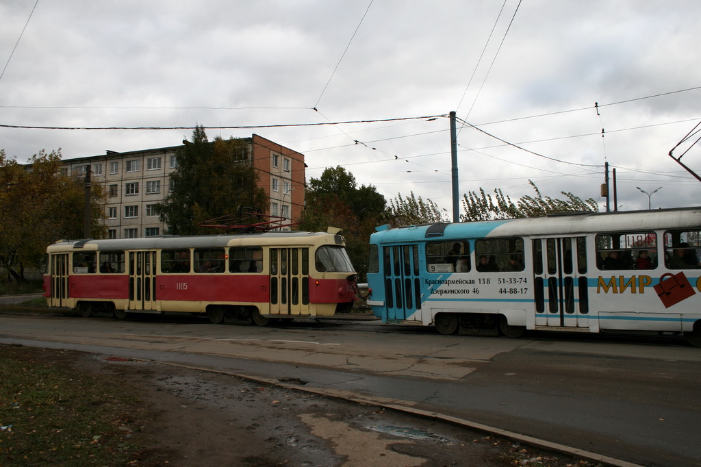 Ижевск, Tatra T3SU № 1185