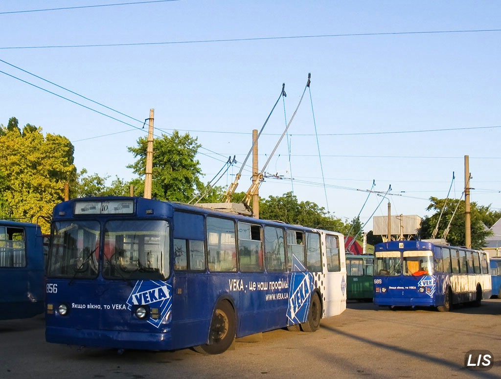 Одесса, ЗиУ-682В-013 [В0В] № 856; Одесса, ЗиУ-682В-013 [В0В] № 689