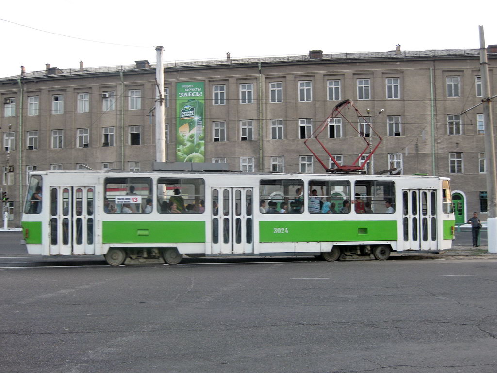 Ташкент, Tatra T6B5SU № 3024