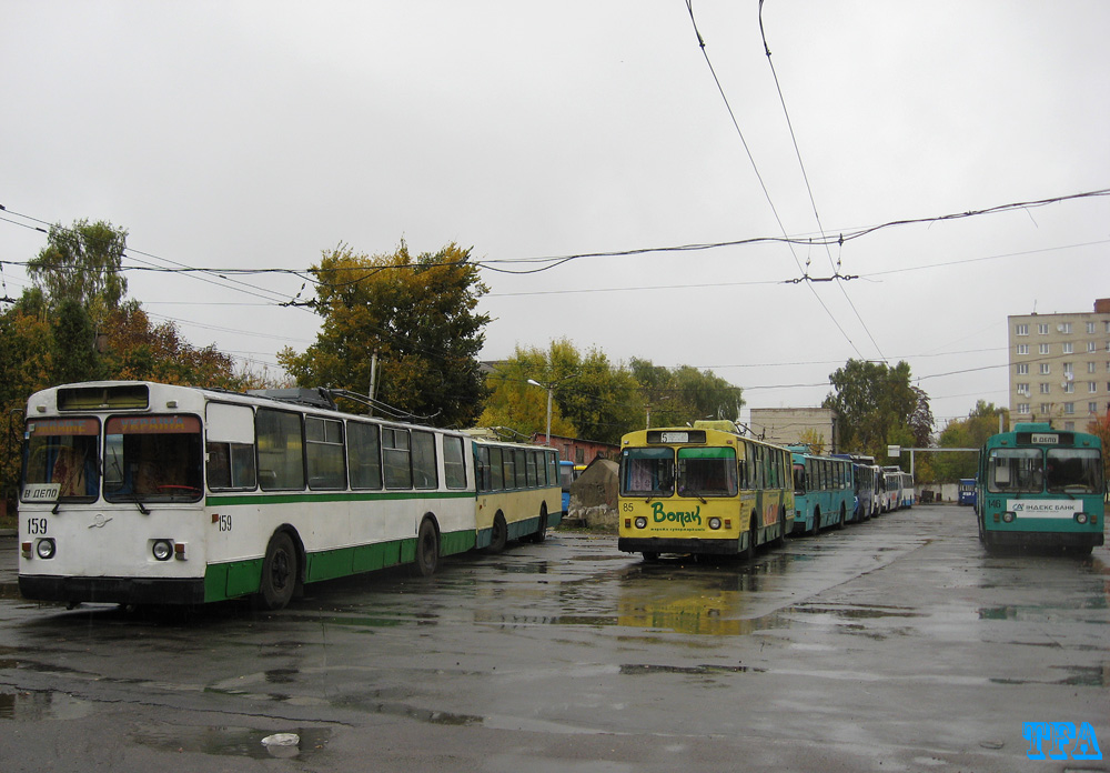 Луцк, ЗиУ-682В-012 [В0А] № 159; Луцк, ЗиУ-682В № 85; Луцк — Забастовки работников предприятия электротранспорта