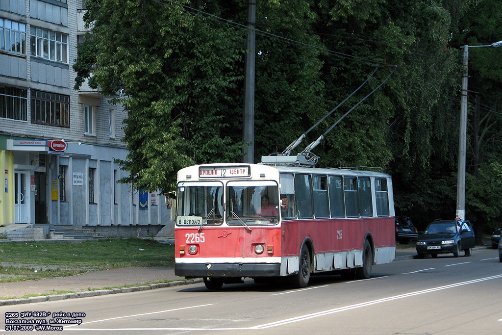 Житомир, ЗиУ-682В-012 [В0А] № 2265