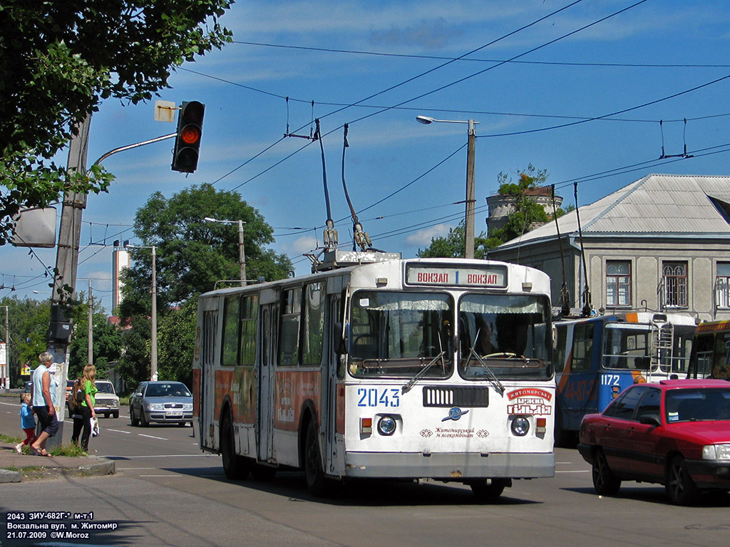 Житомир, ЗиУ-682Г [Г00] № 2043