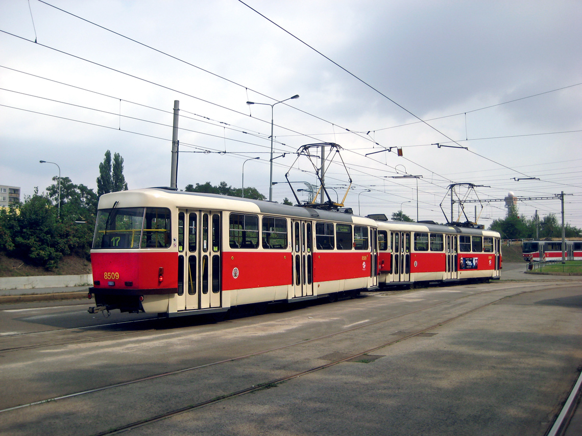 Прага, Tatra T3R.P № 8509