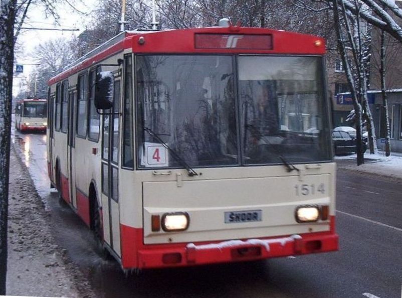 Vilnius, Škoda 14Tr02/6 Nr. 1514