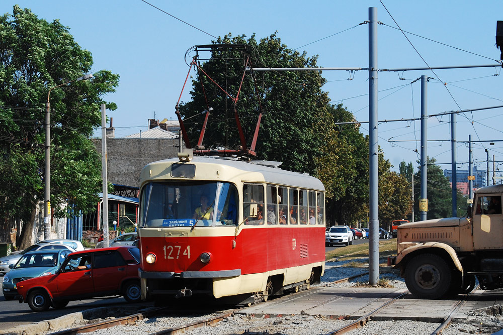 Днепр, Tatra T3SU № 1274